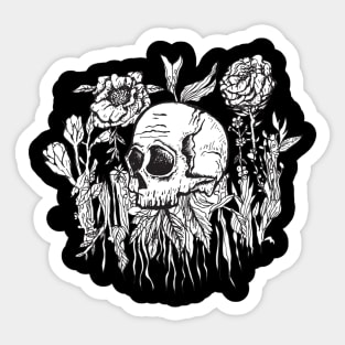 Meditation In The Meadows Sticker
